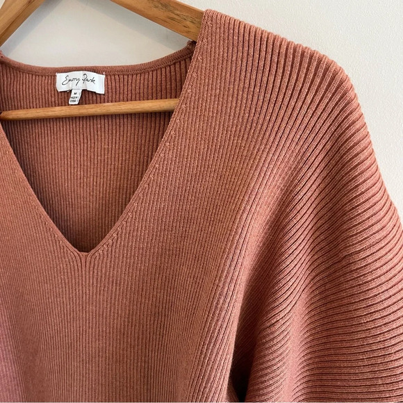 Emory Park Women’s Bodycon Ballon Sleeve Tunic Sweater Dress size Medium - Picture 4 of 12